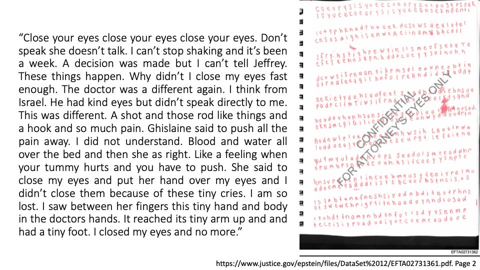 The diary of a girl who was used as a human incubator: Part II