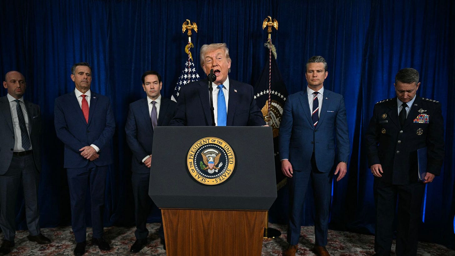 Trump: "We're going to run" Venezuela until power can be transferred