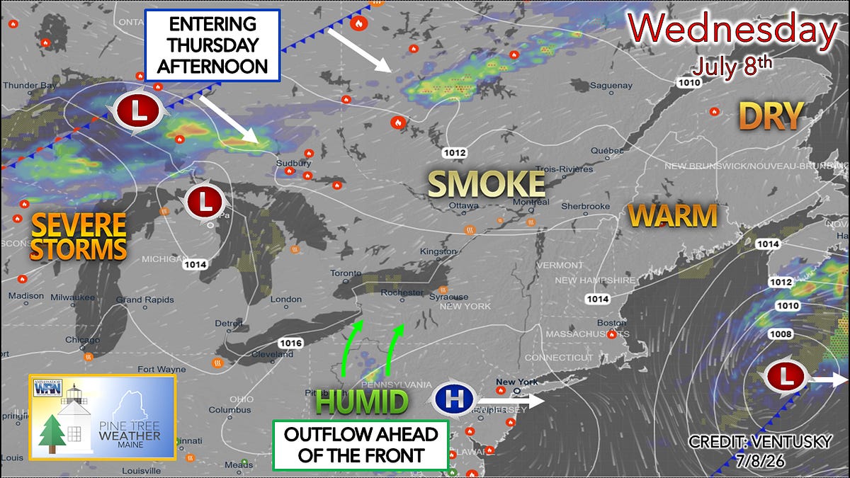 Sunny and a bit warmer for Wednesday