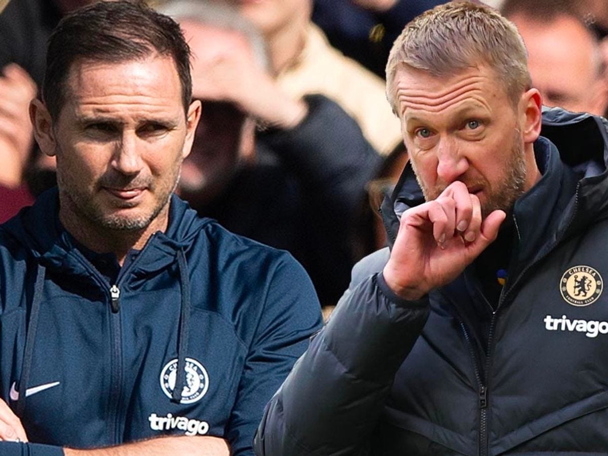Frank Lampard takes swipe at Graham Potter over Chelsea issue he can't fix  - The Mirror