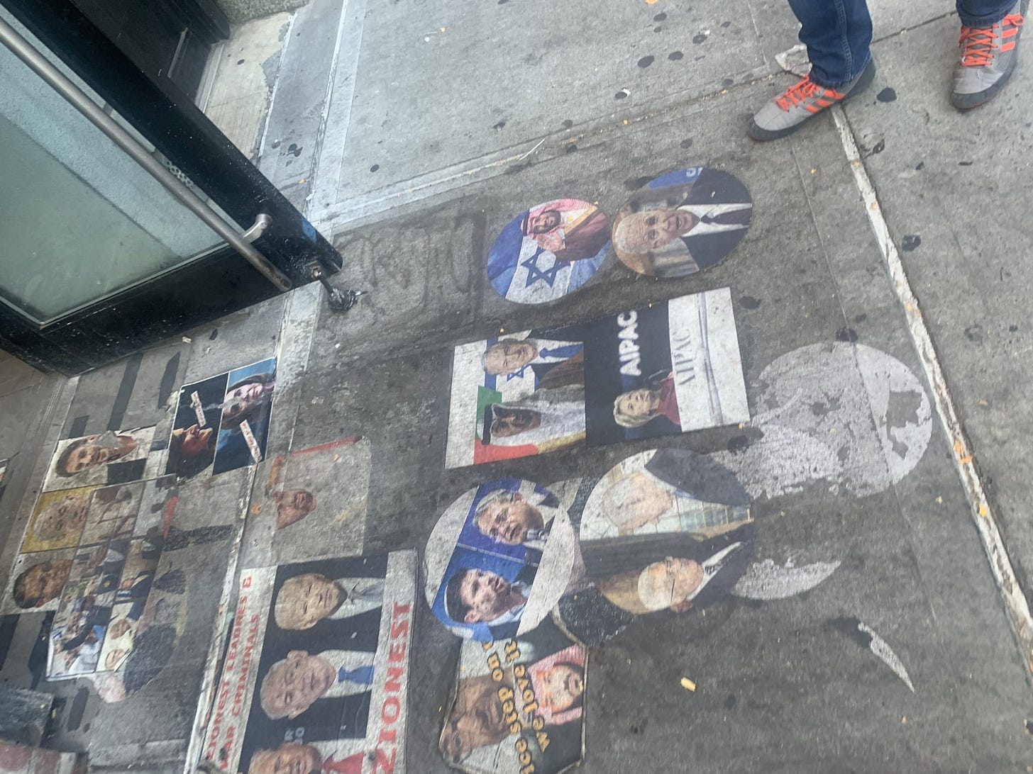 May be an image of newsstand and text