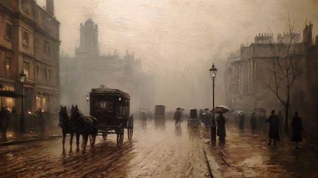 A horse carriage on a rainy day
AI-generated content may be incorrect. A horse carriage on a rainy day
AI-generated content may be incorrect.