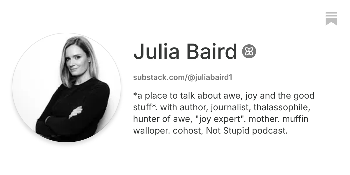Julia Baird | Substack