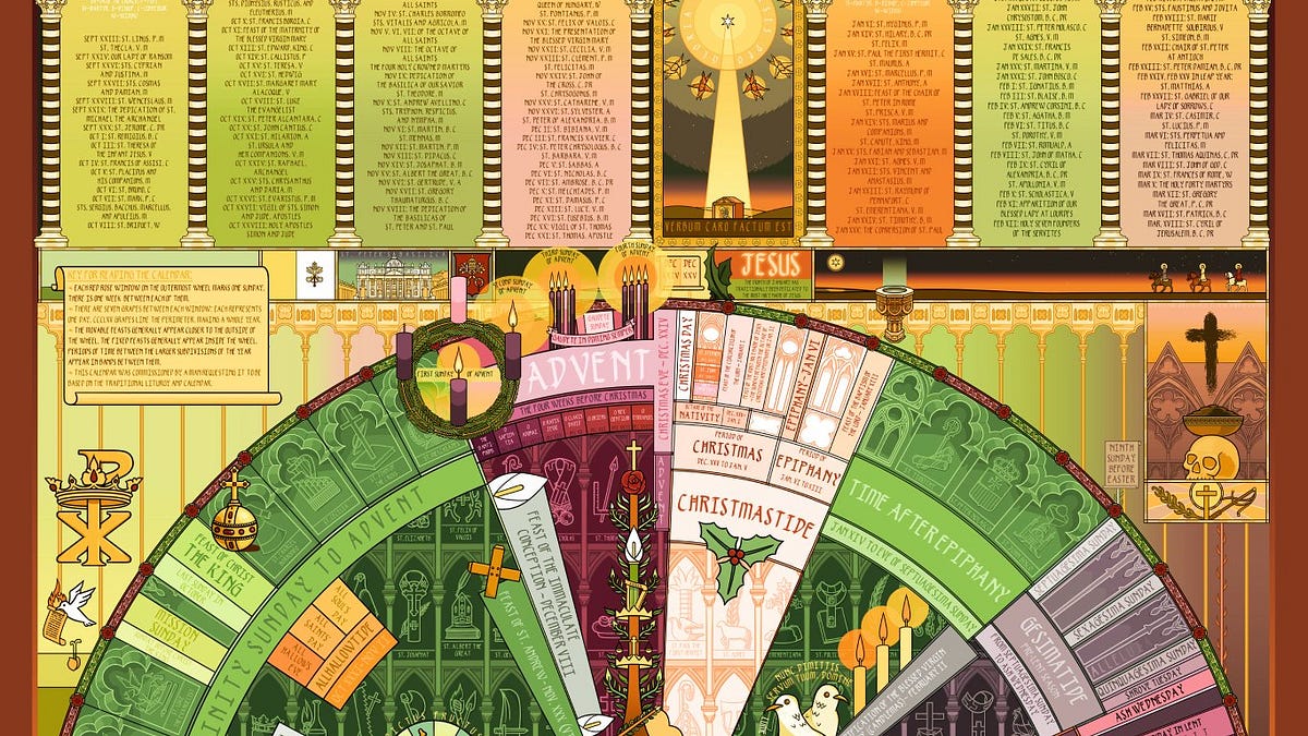 Our Liturgical Calendar: Visual Thinking - by Owen Cyclops