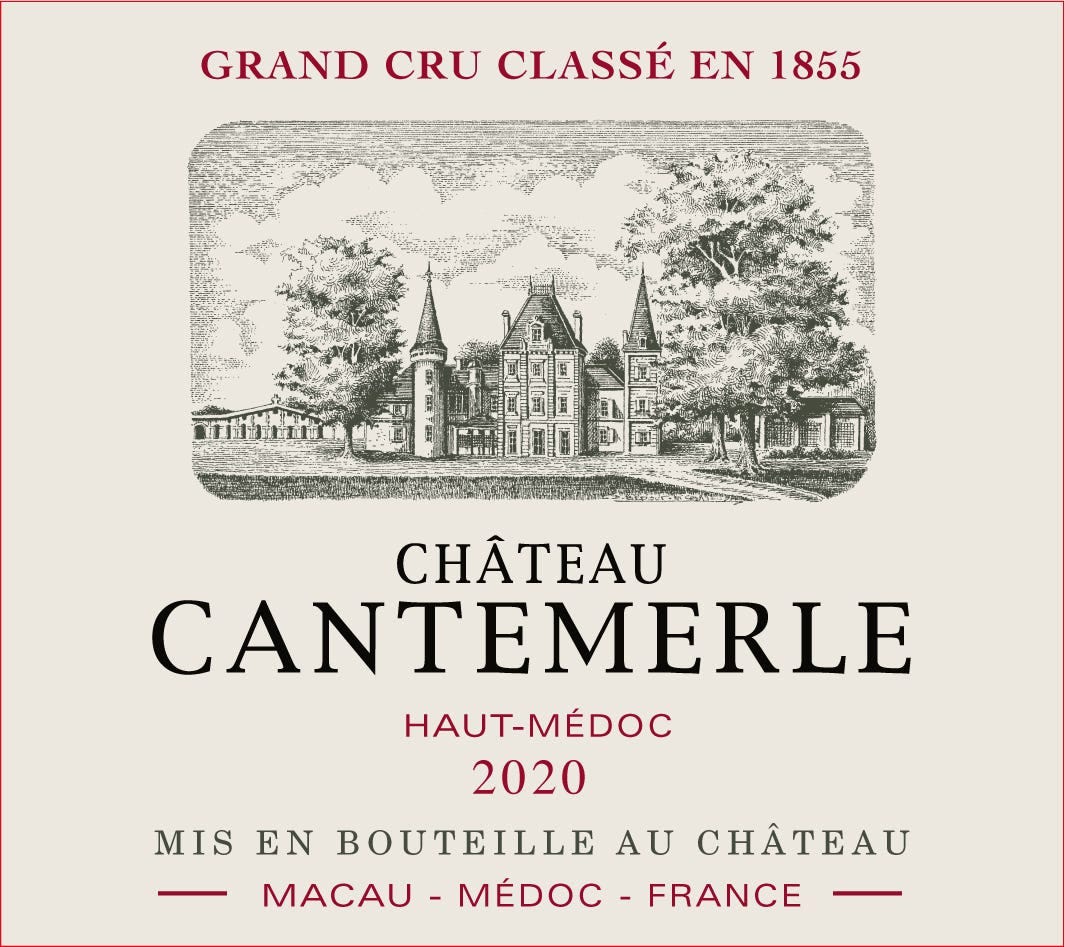 Chateau Cantemerle 2020 | Laguna Cellar - Bordeaux & Beyond