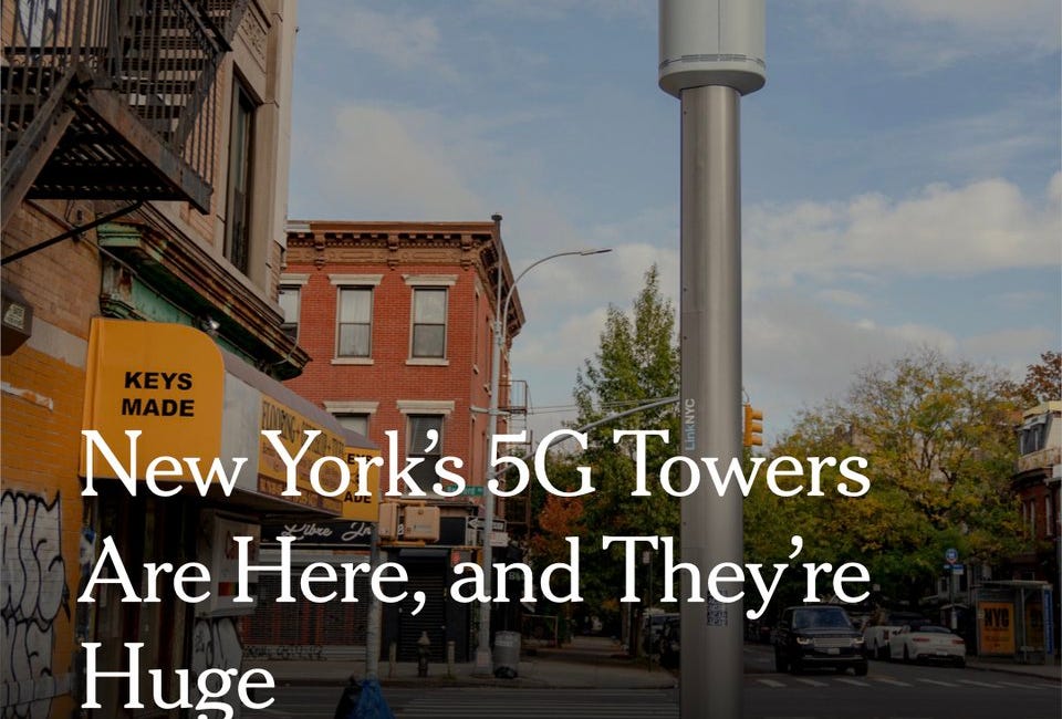 Are those 5G Kill Grid Towers in NYC just like Westworld Season 4?