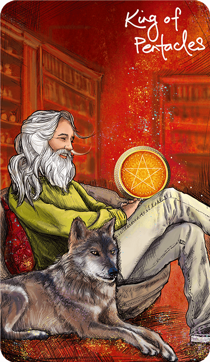A Message from the Universe - King of Pentacles A Message from the Universe - King of Pentacles