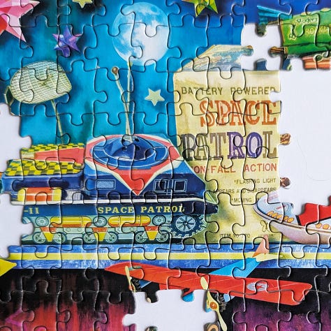 Big Ben Milton Bradley Toy Wonderama Jigsaw Puzzle