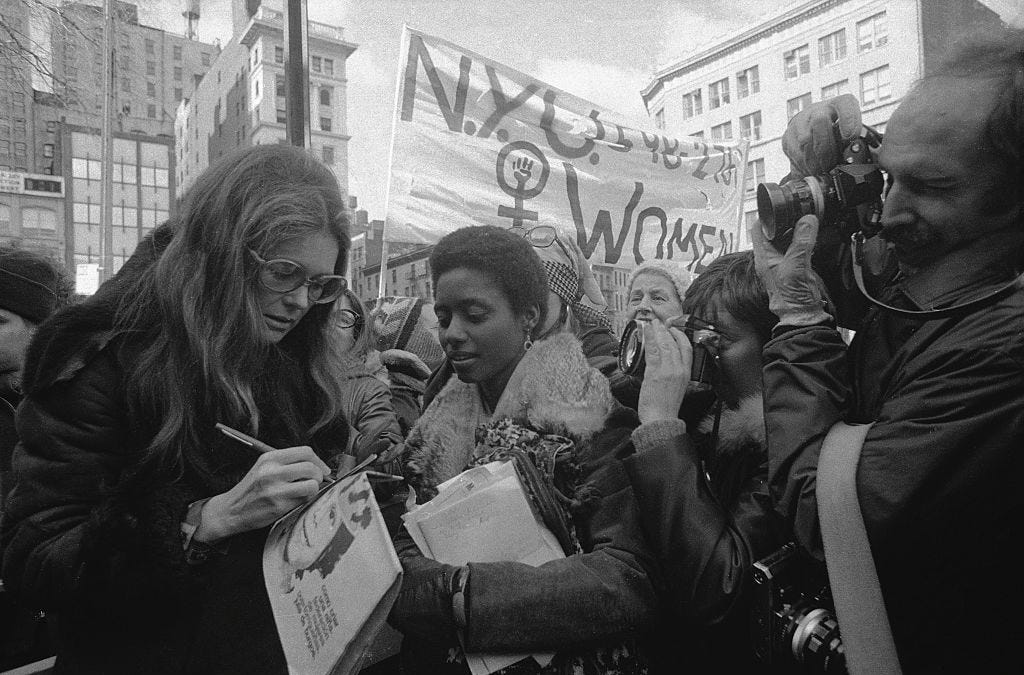 My Friend Gloria Steinem. Plus. . .