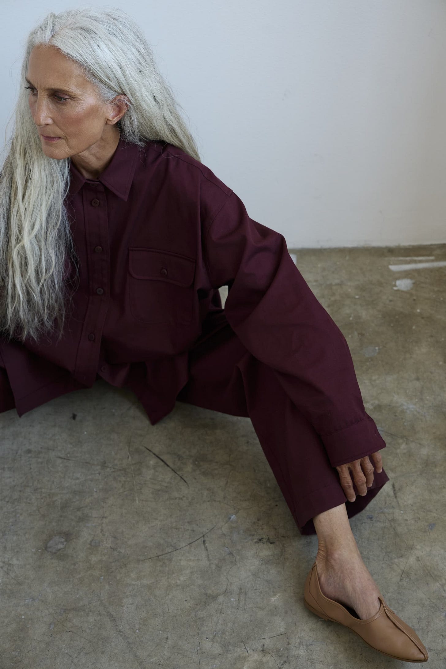 The Jutti Slipper in Bare