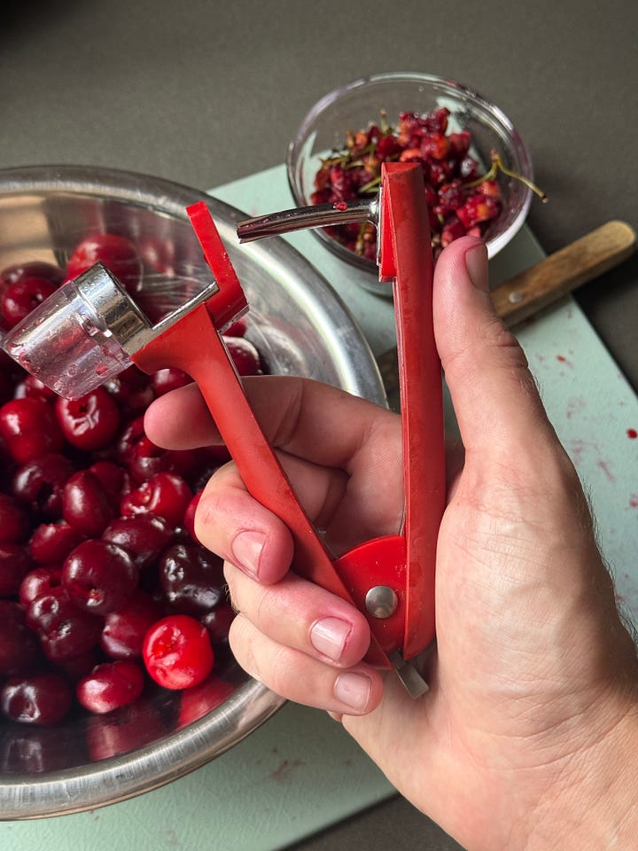 do i need a cherry pitter?