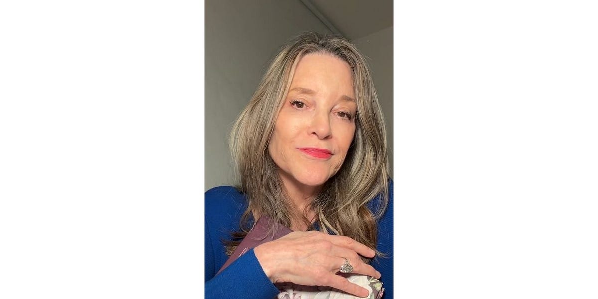 VIDEO FROM JANUARY 14 - TRANSFORM with Marianne Williamson