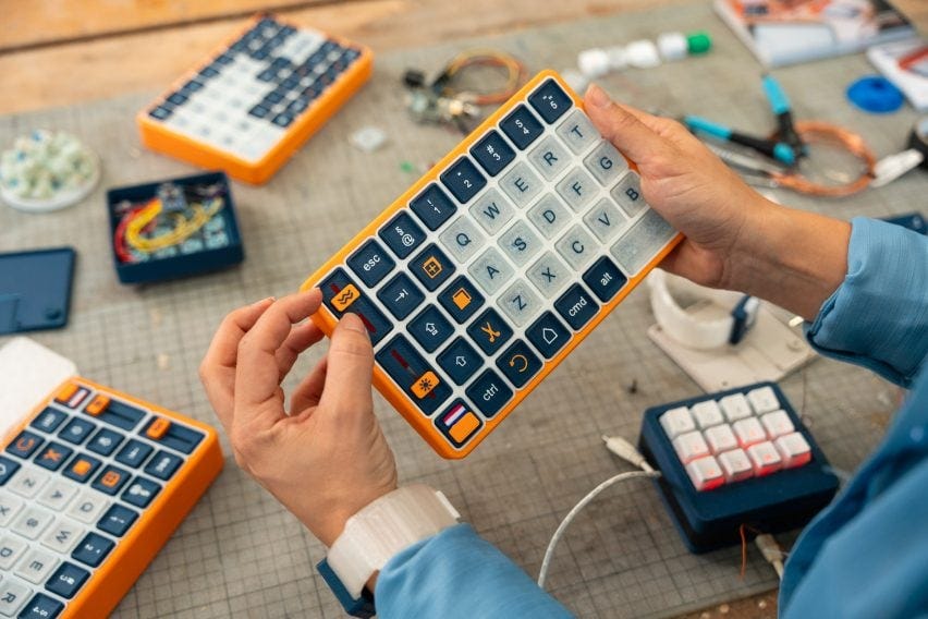 OnCue keypad by Alessandra Galli, 2025 James Dyson award winner