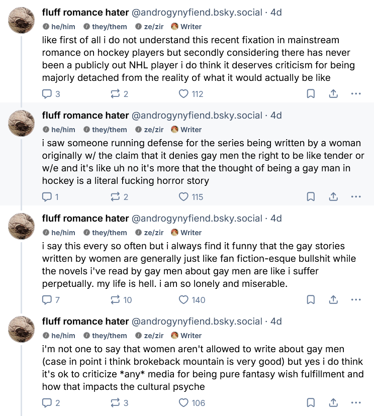 A screenshot from my Bluesky account. Click on "egregious mistake" to read my thread.