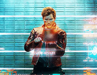 What exactly was Star-Lord doing in that middle finger scene? - Quora
