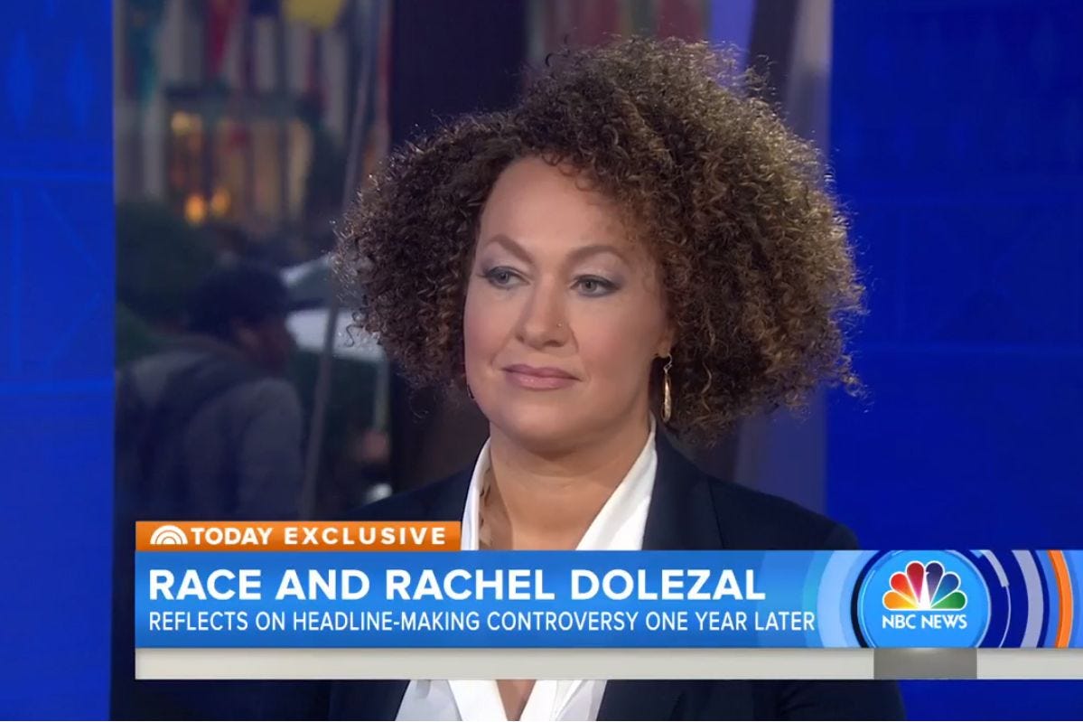Rachel Dolezal in un'intervista alla Nbc Rachel Dolezal in un'intervista alla Nbc