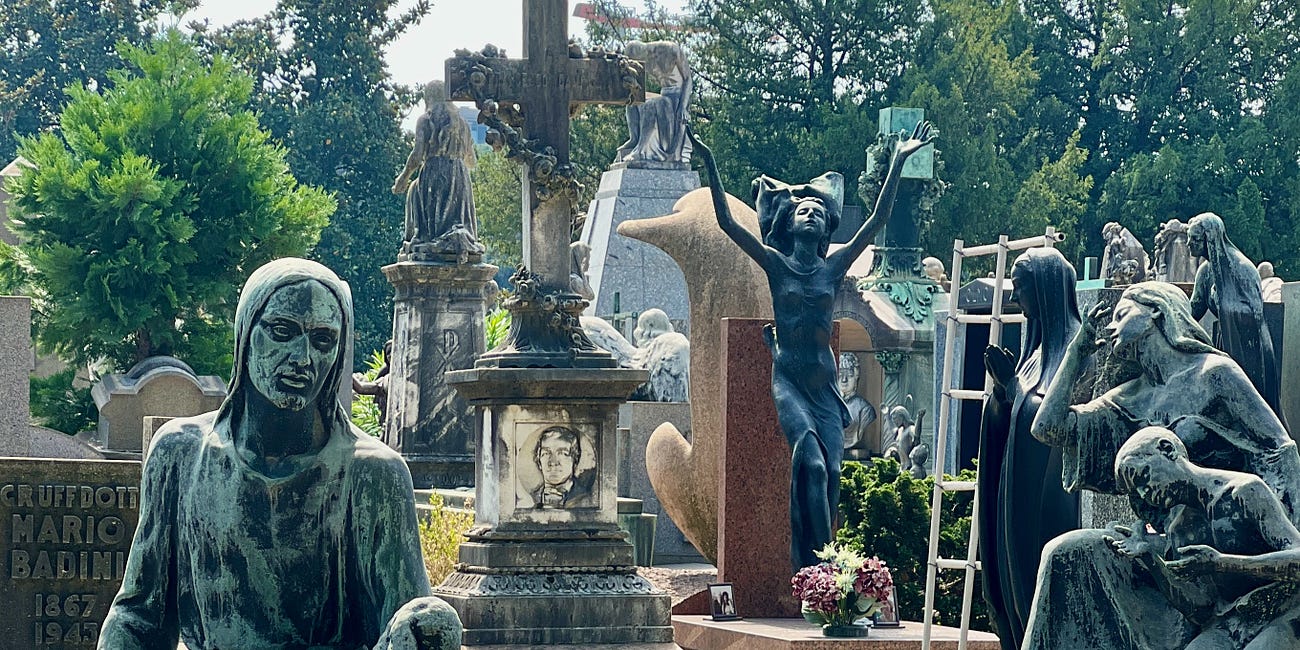 Historic Cemetery Tour - in Italy!