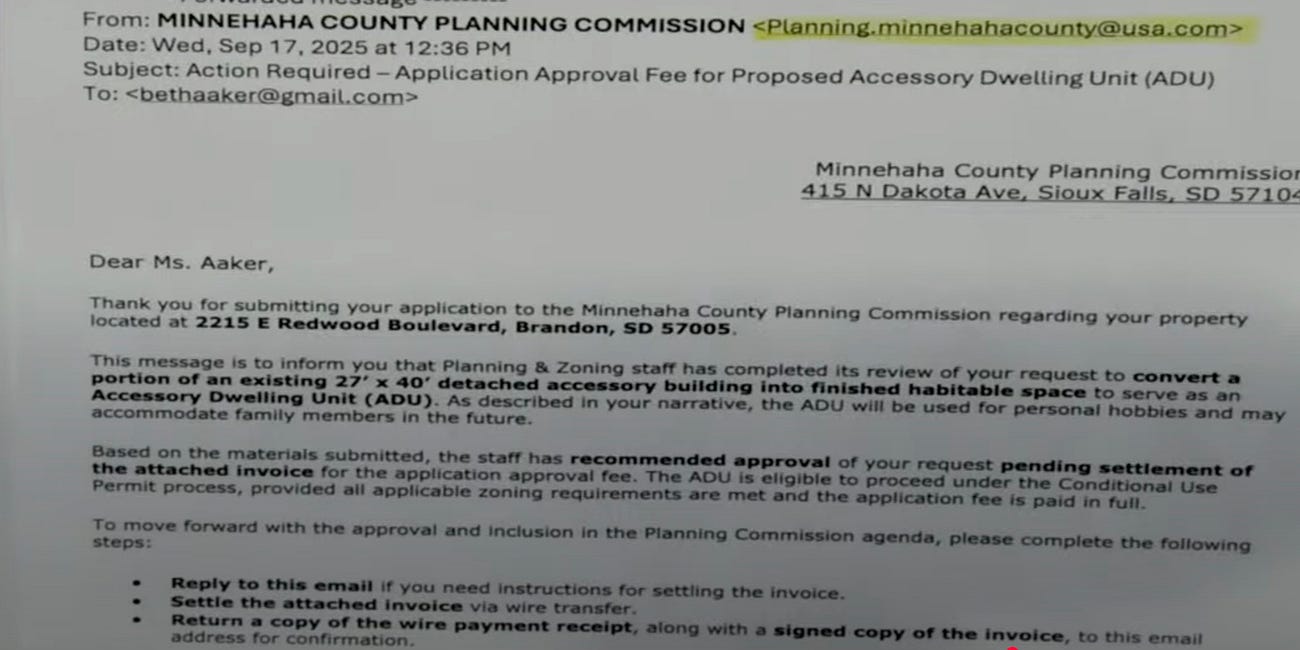 Phishing scam targets permit applicants for thousands in bogus payments