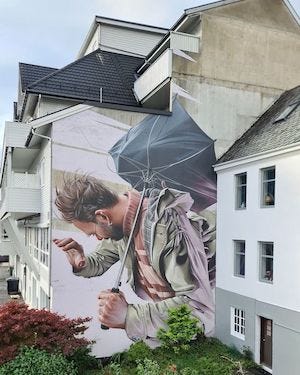 Mural by SNUG in Maloy