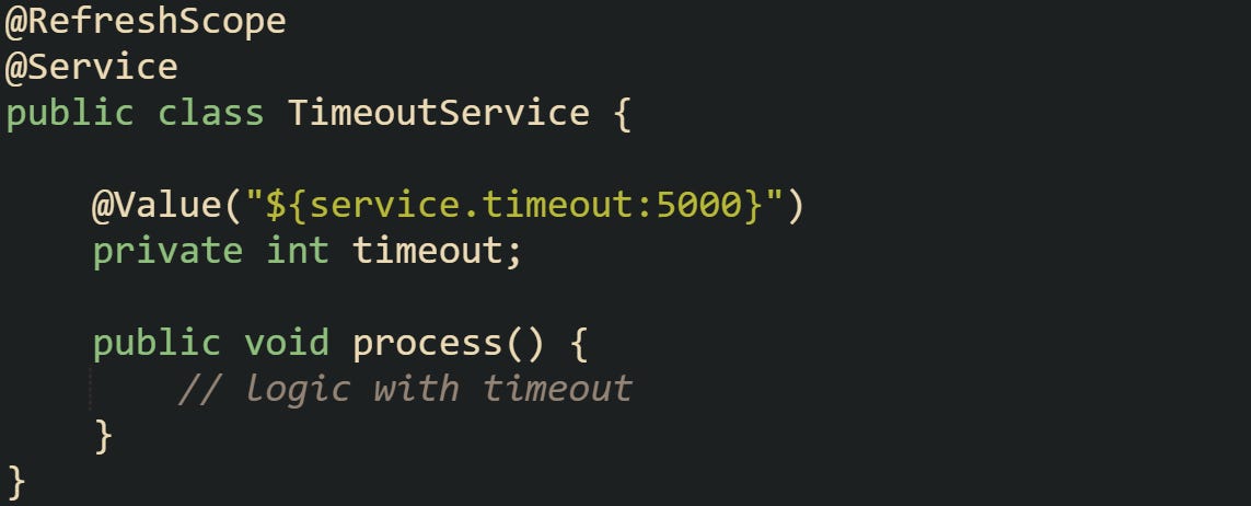 Dynamic Property Reload in Spring Boot with Spring Cloud Config