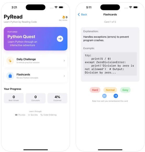 Learn Python the fun way through an adventure game — PyRead is free for ...