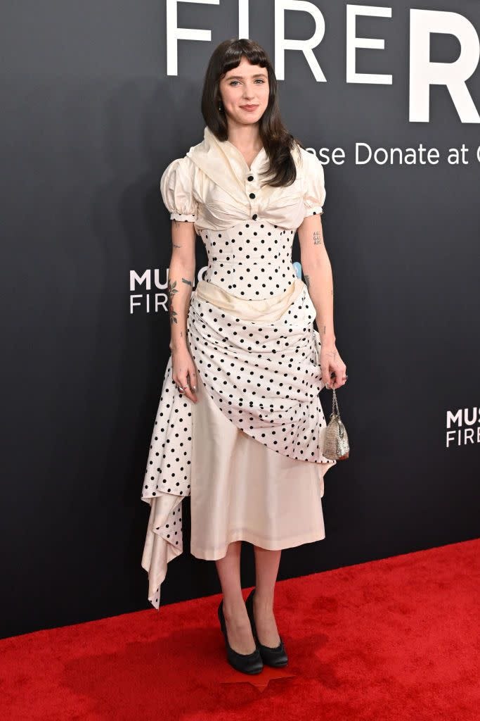 Clairo attends the 67th Annual GRAMMY Awards on February 02, 2025 in ...