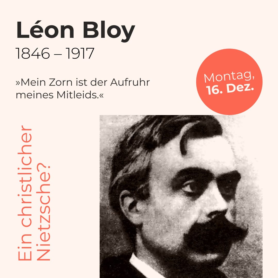Am 16. Dezember: der ›Pilger des Absoluten‹ Léon Bloy