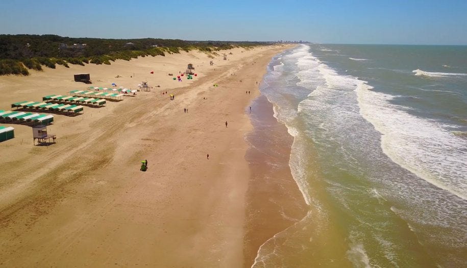 Playas tranquilas de Mar de las Pampas - Playa Familiar