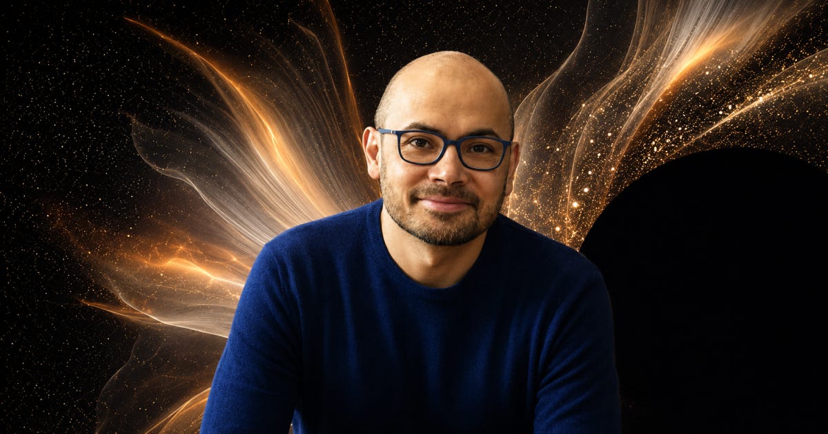 Demis Hassabis, Google DeepMind CEO, with the cover artwork of his new AGI essay arguing AGI is a few years away and proposing a FINRA-style body to regulate frontier AI — The Signal AI newsletter graphic