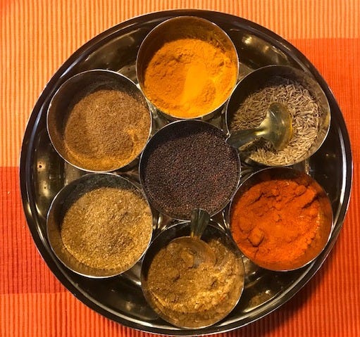 Indian spice box