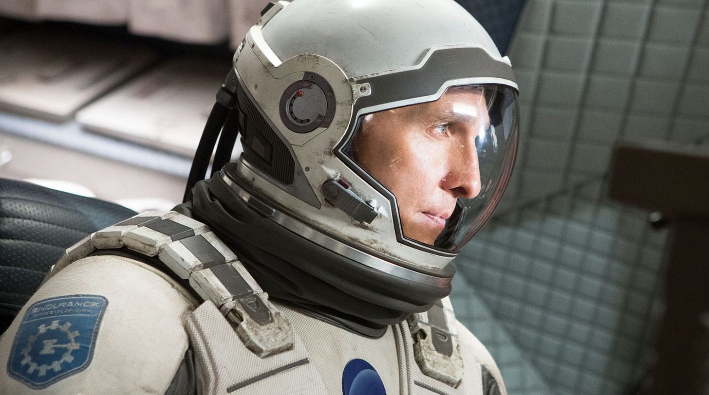Matthew McConaughey in Interstellar