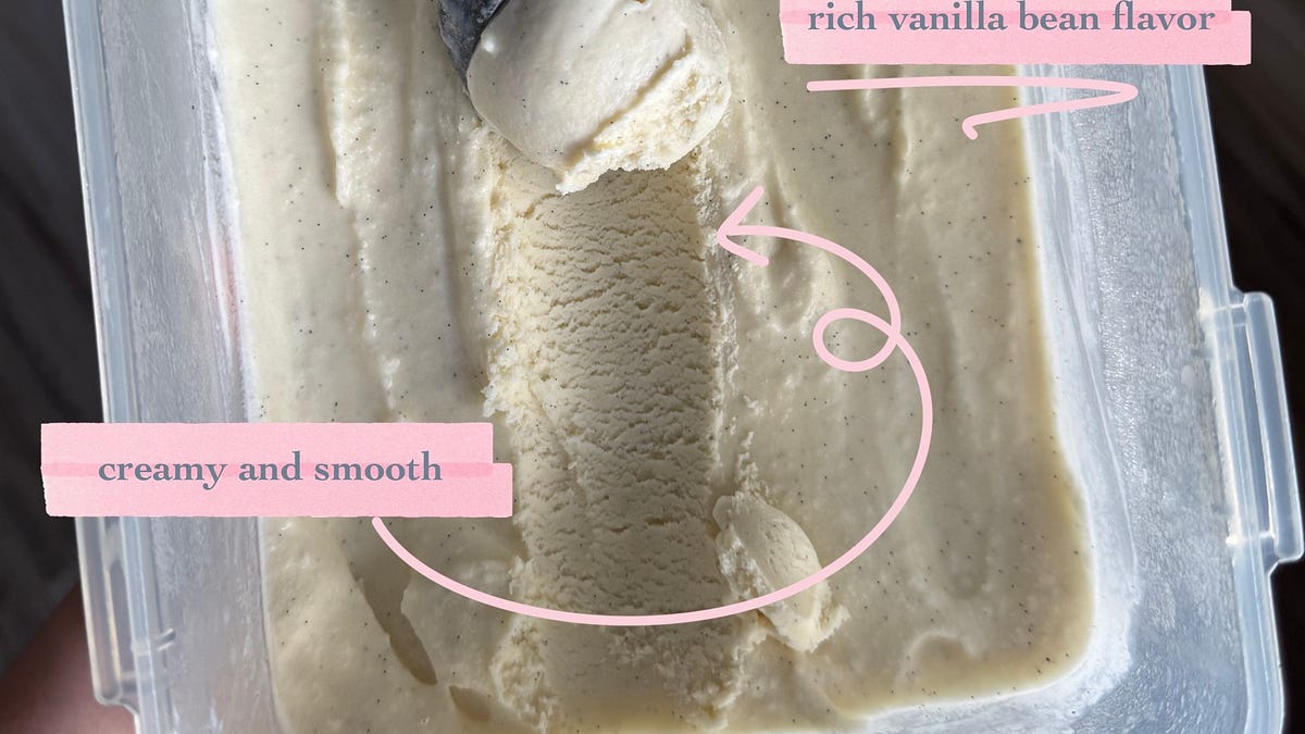 homemade vanilla bean icecream - Skylar Toth