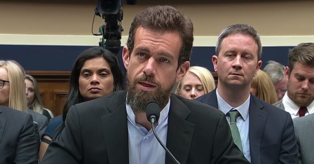 More lies? Former CEO Weirdo Jack Dorsey testified under oath that ... More lies? Former CEO Weirdo Jack Dorsey testified under oath that ...