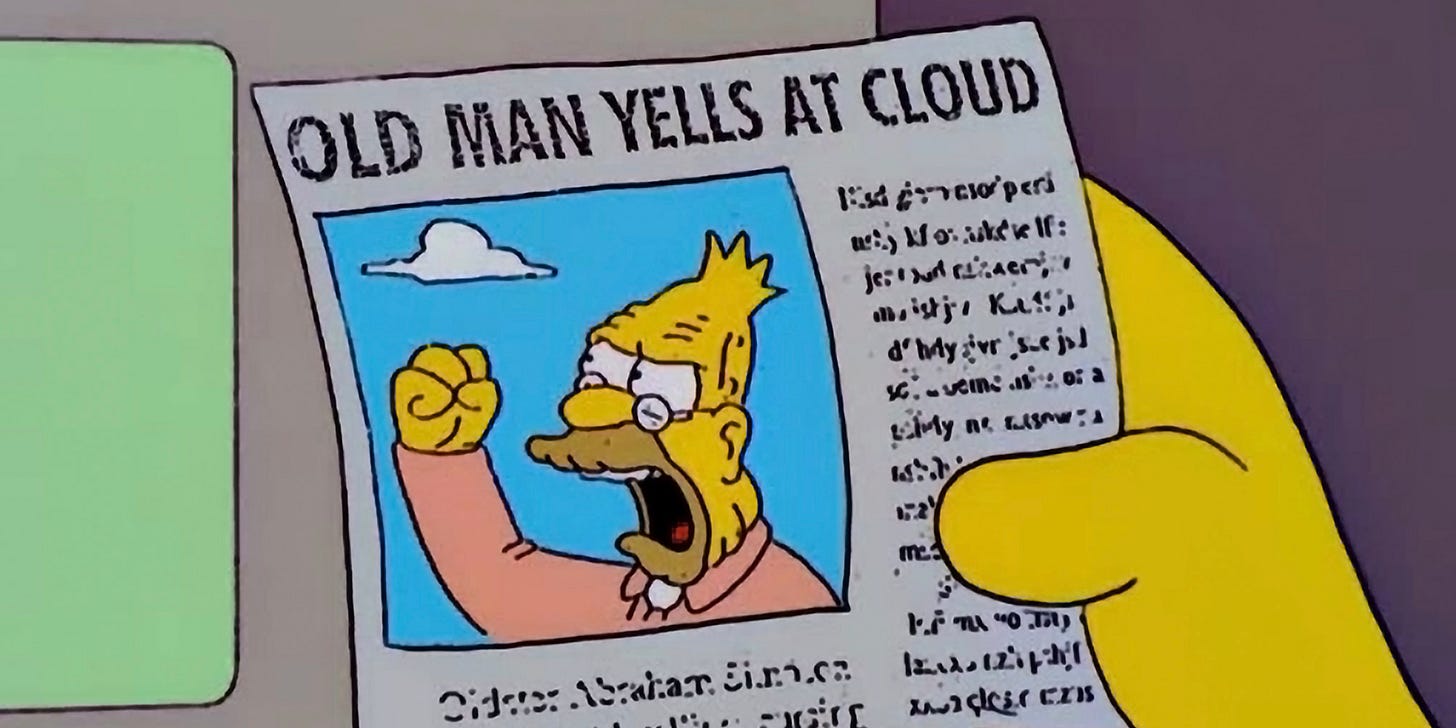 Nick Westergaard | Author, Speaker & Educator - old man yells at cloud Nick Westergaard | Author, Speaker & Educator - old man yells at cloud