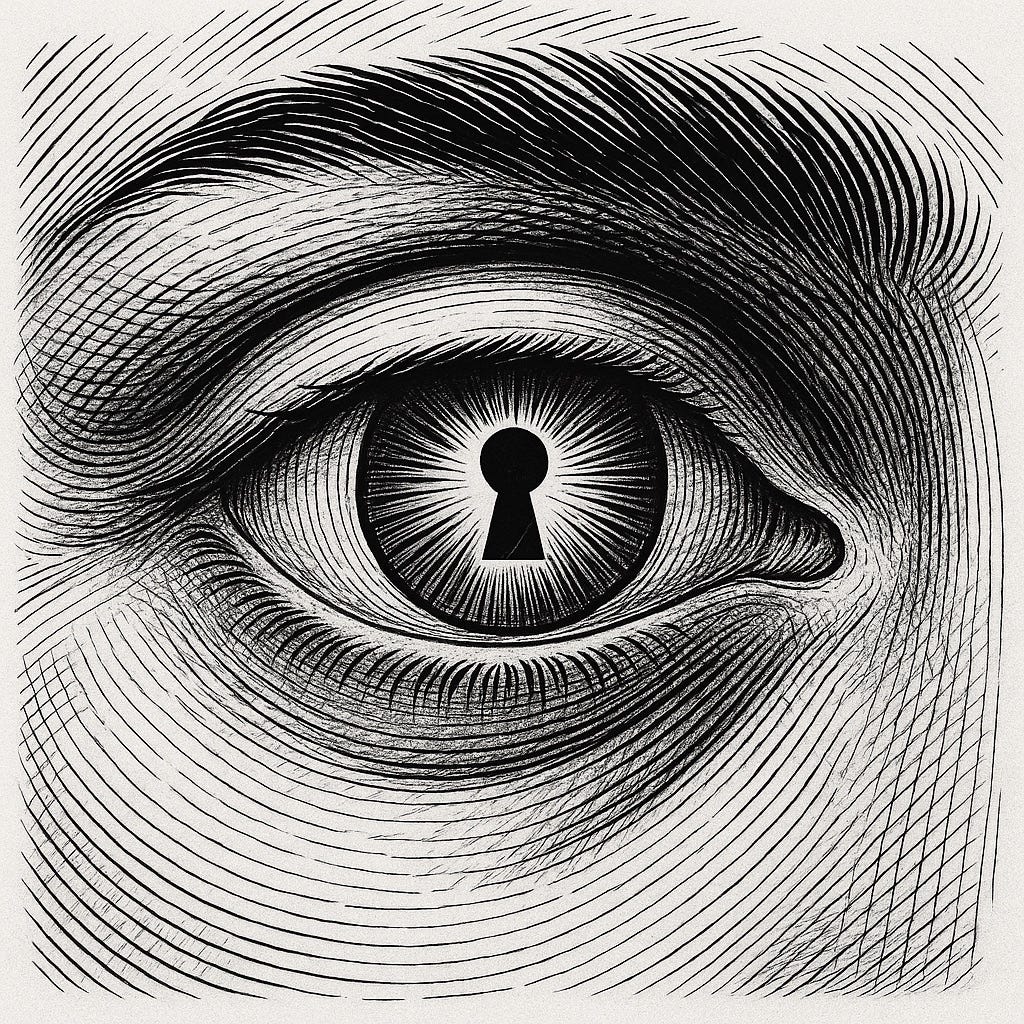 Ein Blick durchs Schlüsselloch