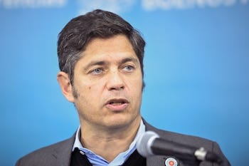 Axel Kicillof, governador de Buenos Aires e