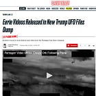 UFO Files v. MSM: 47 headlines reacting to the Pentagon’s second UFO document dump