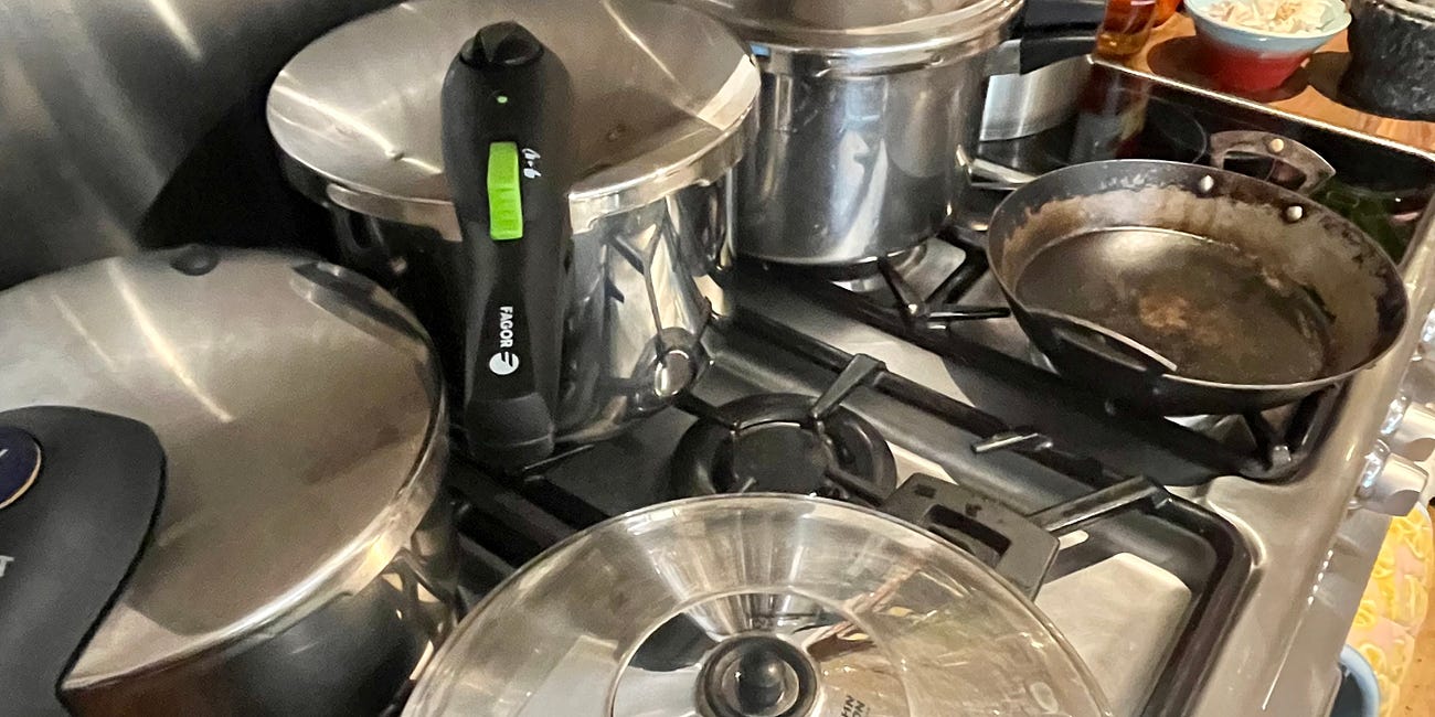 Step 1: If you haven't already, buy a pressure cooker!