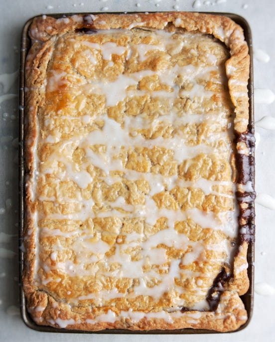 Merry Mince-ish Slab Pie with a Butter and Shortening Crust