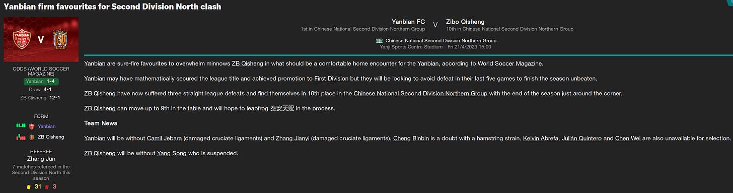 Football Manager 2023 Match Preview Football Manager 2023 Match Preview