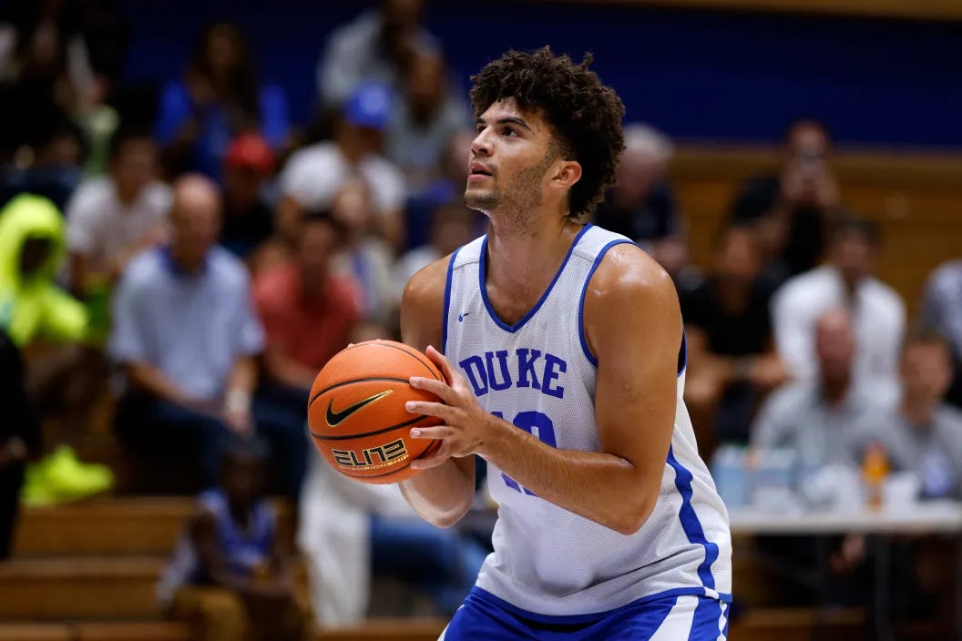 Cameron Boozer Says Duke Is 'Overlooked,' But Promises That Will Change