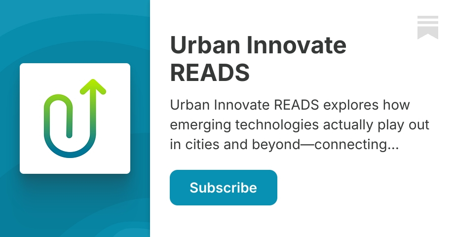 Urban Innovate READS | Henriette Cornet | Substack