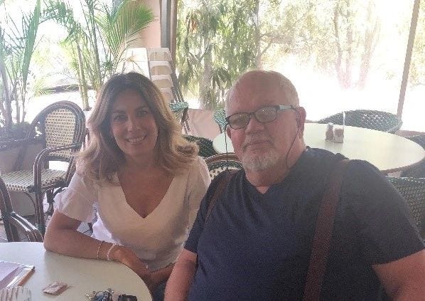 Karine Dana et Dr Shmolik Miron Karine Dana et Dr Shmolik Miron