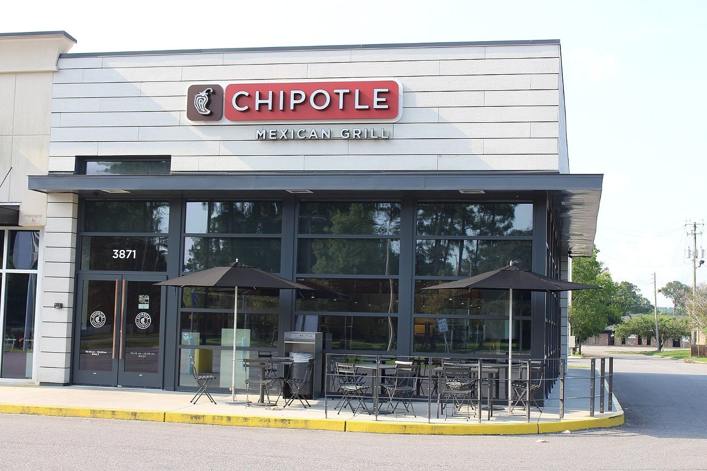 A Chipotle restaurant in Mobile, Alabama. Image: Michael Rivera via Wikimedia Commons