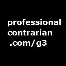 Find G3 at professionalcontrarian.com/g3 logo