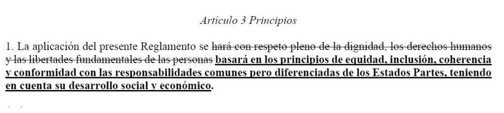 RSI - SE ELIMINA LA REFERENCIA AL RESPETO DE LOS DERECHOS Y LIBERTADES DE LAS PERSONAS