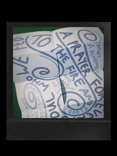 Pictures of The Floor Is zine 001 by Ra Avis
