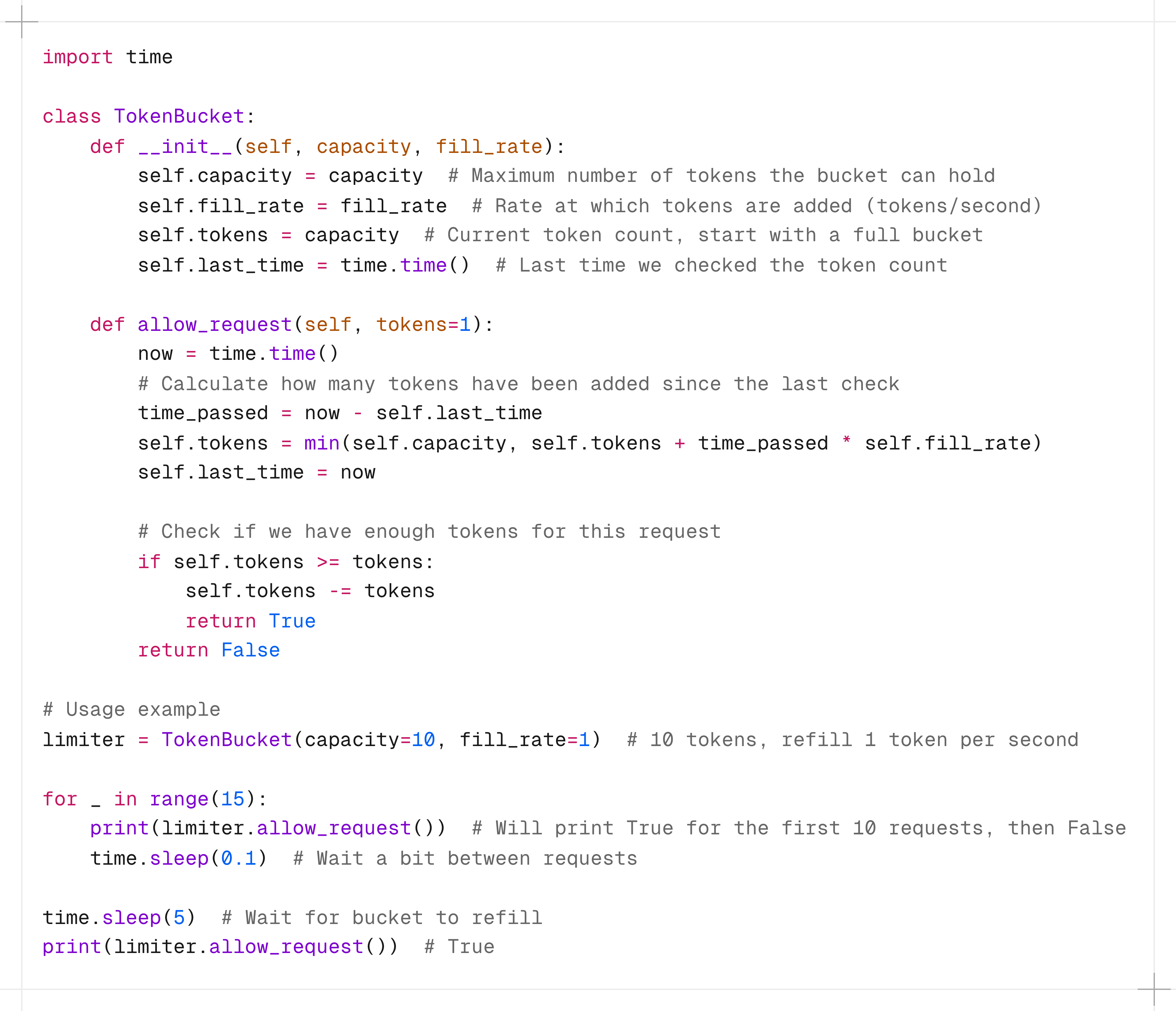 Rate Limiting Algorithms Explained with Code