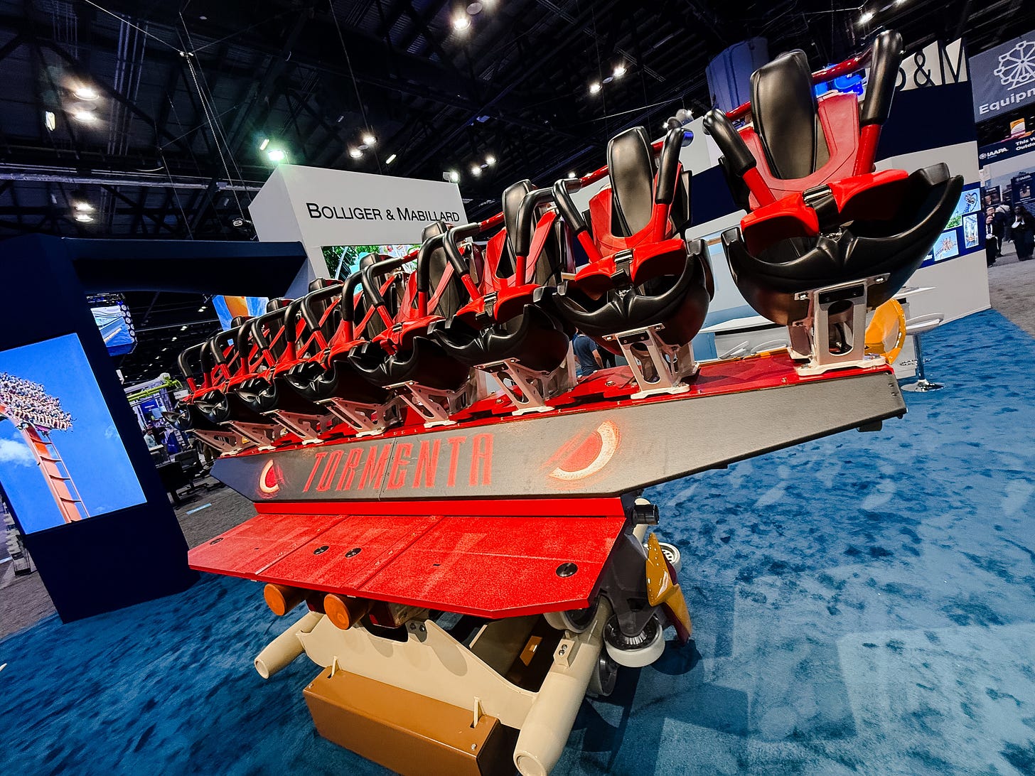 Tormenta Rampaging Run at Six Flags Over Texas vehicle reveal