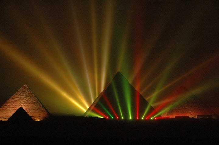 Cairo: Sound & Light Show at Giza Pyramids – Shouf